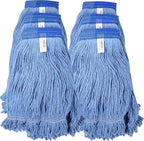 Turkey Creek Essentials Mop Heads Commercial Grade USA Made Looped End Heavy by TurkeyCreekEssentials