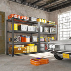 REIBII 40" W Garage Shelving 2240 LBS Storage Shelves Adjustable Heavy Duty - Image 2